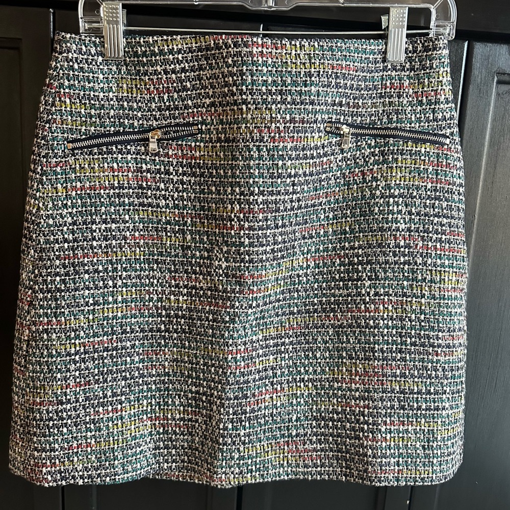 Loft multi-color skirt